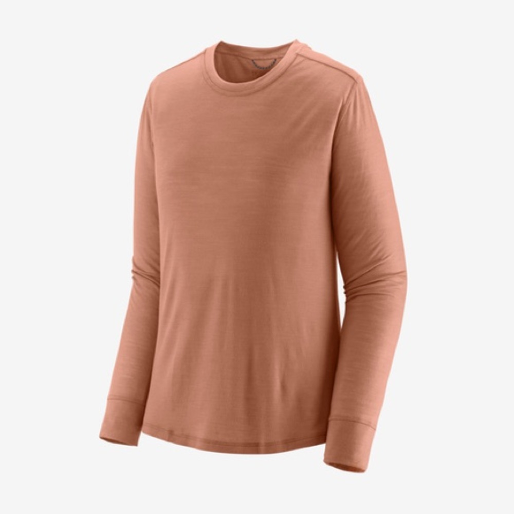 Patagonia Women's Long-Sleeved Capilene® Cool Merino Shirt, dusty pink, XL